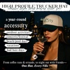 image:imageFunky Junque Adult Trucker Snapback Hat 2Tone Baseball CapDirty  GreenBeige