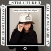 image:imageFunky Junque Adult Trucker Snapback Hat 2Tone Baseball CapEspresso Martini Cocktail Club  BrownBeige