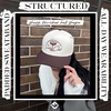 image:imageFunky Junque Adult Trucker Snapback Hat 2Tone Baseball CapEspresso Martini Social Club  BeigeBrown