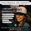 image:imageFunky Junque Adult Trucker Snapback Hat 2Tone Baseball CapGet Me to Gods Country  NavyBeige