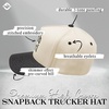 image:imageFunky Junque Adult Trucker Snapback Hat 2Tone Baseball CapGood Girl  Glitter BlackBeige