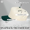 image:imageFunky Junque Adult Trucker Snapback Hat 2Tone Baseball CapGreenBeige