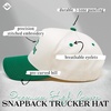 image:imageFunky Junque Adult Trucker Snapback Hat 2Tone Baseball CapHes Golfing  Kelly GreenBeige