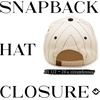 image:imageFunky Junque Adult Trucker Snapback Hat 2Tone Baseball CapHomerun  Black PinstripeBeige