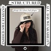 image:imageFunky Junque Adult Trucker Snapback Hat 2Tone Baseball CapHomerun  Black PinstripeBeige