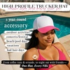 image:imageFunky Junque Adult Trucker Snapback Hat 2Tone Baseball CapHot PinkWhite