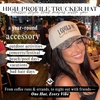 image:imageFunky Junque Adult Trucker Snapback Hat 2Tone Baseball CapI Could Be Meaner  CamoBeige