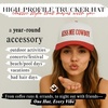 image:imageFunky Junque Adult Trucker Snapback Hat 2Tone Baseball CapKiss Me Cowboy  WhiteRed