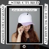 image:imageFunky Junque Adult Trucker Snapback Hat 2Tone Baseball CapLavenderWhite