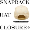 image:imageFunky Junque Adult Trucker Snapback Hat 2Tone Baseball CapLiterally Just a Girl  Stripes  Light BlueBeige