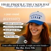 image:imageFunky Junque Adult Trucker Snapback Hat 2Tone Baseball CapLivin  WhiteRoyal Blue
