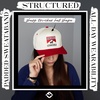 image:imageFunky Junque Adult Trucker Snapback Hat 2Tone Baseball CapLong Live Cowgirls  RedBeige