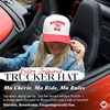 image:imageFunky Junque Adult Trucker Snapback Hat 2Tone Baseball CapMa Chrie  RedBeige