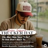 image:imageFunky Junque Adult Trucker Snapback Hat 2Tone Baseball CapMarriage Material  BurgundyBeige