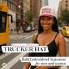 image:imageFunky Junque Adult Trucker Snapback Hat 2Tone Baseball CapMarriage Material  BurgundyBeige