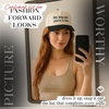 image:imageFunky Junque Adult Trucker Snapback Hat 2Tone Baseball CapMy Dog Said Youre a Hoe  BlackBeige