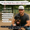 image:imageFunky Junque Adult Trucker Snapback Hat 2Tone Baseball CapMy Dog Said Youre a Hoe  BlackBeige