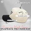 image:imageFunky Junque Adult Trucker Snapback Hat 2Tone Baseball CapMy Name Isnt Tom But Im Petty Af  BlackBeige