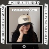 image:imageFunky Junque Adult Trucker Snapback Hat 2Tone Baseball CapMy Name Isnt Tom But Im Petty Af  BlackBeige