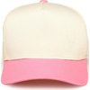 image:imageFunky Junque Adult Trucker Snapback Hat 2Tone Baseball CapPinkBeige