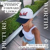image:imageFunky Junque Adult Trucker Snapback Hat 2Tone Baseball CapPlay Ball  Navy PinstripeWhite