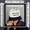 image:imageFunky Junque Adult Trucker Snapback Hat 2Tone Baseball CapPut It on My Dads Tab  BeigeNavy