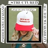 image:imageFunky Junque Adult Trucker Snapback Hat 2Tone Baseball CapPut It on My Husbands Tab  BeigeRed