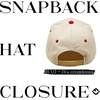 image:imageFunky Junque Adult Trucker Snapback Hat 2Tone Baseball CapRed White  Brunette  Star Print  RedBeige