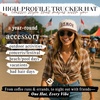 image:imageFunky Junque Adult Trucker Snapback Hat 2Tone Baseball CapRowdy Upside Down  BeigeBrown