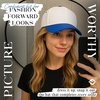 image:imageFunky Junque Adult Trucker Snapback Hat 2Tone Baseball CapRoyal BlueWhite