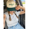 image:imageFunky Junque Adult Trucker Snapback Hat 2Tone Baseball CapSlow Morning Club  ForestBeige