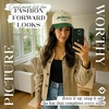 image:imageFunky Junque Adult Trucker Snapback Hat 2Tone Baseball CapSlow Morning Club  ForestBeige