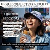 image:imageFunky Junque Adult Trucker Snapback Hat 2Tone Baseball CapTake Me Out to the Ball Game  Pinstripe NavyWhite