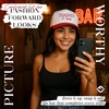 image:imageFunky Junque Adult Trucker Snapback Hat 2Tone Baseball CapTanned  Tipsy  RedWhite