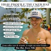 image:imageFunky Junque Adult Trucker Snapback Hat 2Tone Baseball CapTequila Cowboy  BlackBeige