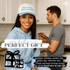 image:imageFunky Junque Adult Trucker Snapback Hat 2Tone Baseball CapThat Sounds Like a Mans Job  BeigeLight Blue