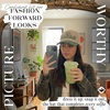 image:imageFunky Junque Adult Trucker Snapback Hat 2Tone Baseball CapThe Matcha Club  SageBeige