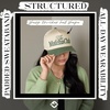 image:imageFunky Junque Adult Trucker Snapback Hat 2Tone Baseball CapThe Matcha Club  SageBeige