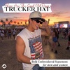 image:imageFunky Junque Adult Trucker Snapback Hat 2Tone Baseball CapThese Are the Good Old Days  BlackBeige