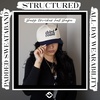 image:imageFunky Junque Adult Trucker Snapback Hat 2Tone Baseball CapThird Coast  NavyBeige