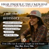 image:imageFunky Junque Adult Trucker Snapback Hat 2Tone Baseball CapThis Actually is My First Rodeo  BrownBeige