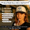 image:imageFunky Junque Adult Trucker Snapback Hat 2Tone Baseball CapTispy Brunch Club  BlackBeige
