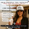 image:imageFunky Junque Adult Trucker Snapback Hat 2Tone Baseball CapVintage Cowboy  BlackBeige