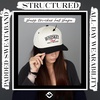 image:imageFunky Junque Adult Trucker Snapback Hat 2Tone Baseball CapWhiskey Bent Hell Bound  BlackBeige