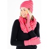 image:imageFunky Junque Hat Scarf Glove Set for Women  Matching Winter Set with Ribbed Knit Beanie Infinity Scarf amp Cozy GlovesPink