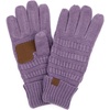 image:imageFunky Junque Hat Scarf Glove Set for Women  Matching Winter Set with Ribbed Knit Beanie Infinity Scarf amp Cozy GlovesViolet
