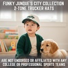 image:imageFunky Junque Infant amp Kid Vintage TwoTone Embroidered Trucker Hat 2 Pack Bundle  Philly Cursive  GreenBeige