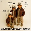 image:imageFunky Junque Infant amp Toddler Vintage TwoTone Embroidered Trucker Hat 2 Pack Bundle  Rowdy Upside Down  BeigeBrown