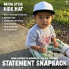 image:imageFunky Junque Kids 2 Tone Trucker Snapback HatBlackWhite