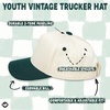 image:imageFunky Junque Kids 2 Tone Trucker Snapback HatDark GreenBeige